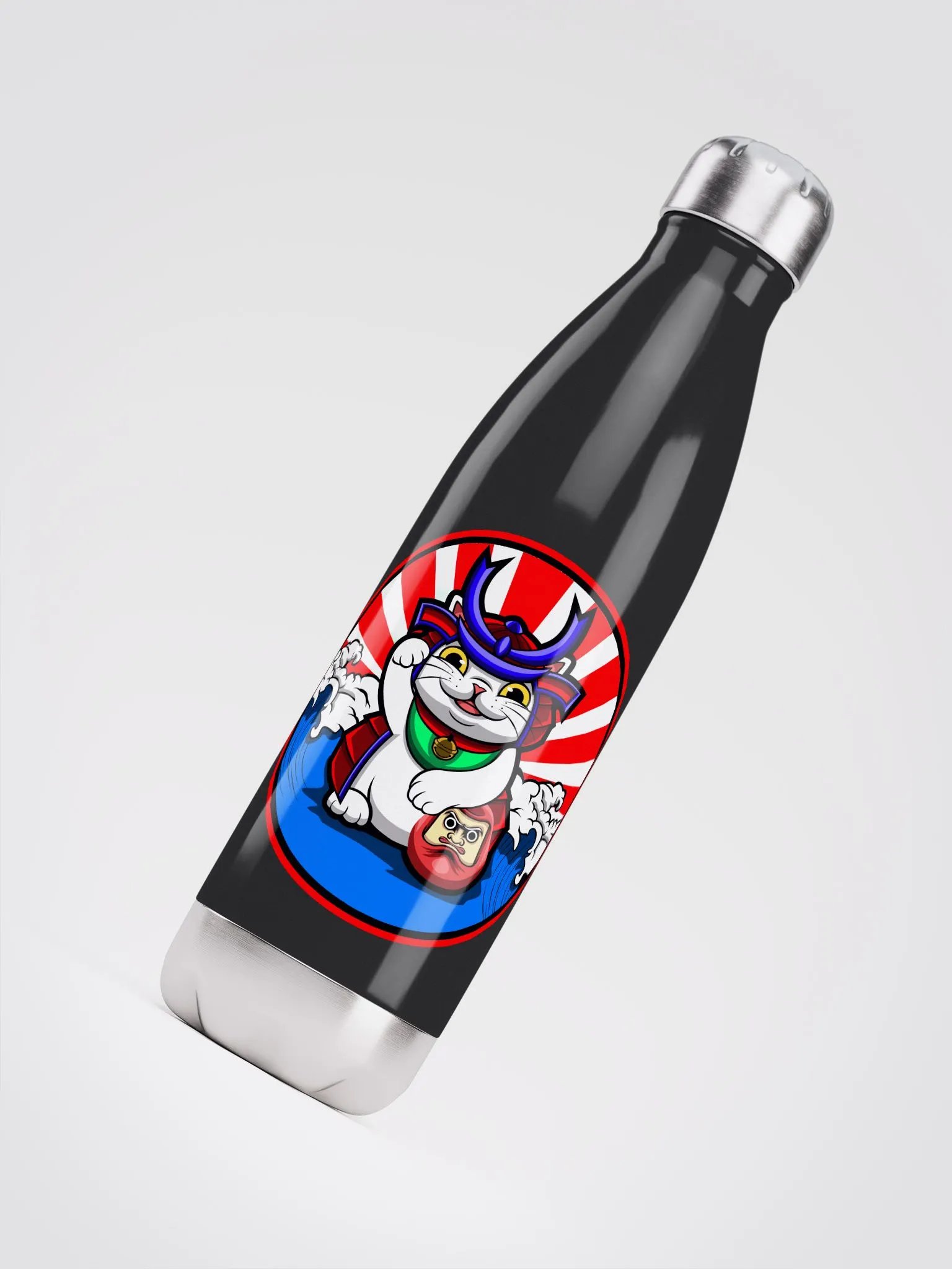 OG Samurai Neko Water Bottle product image (4)