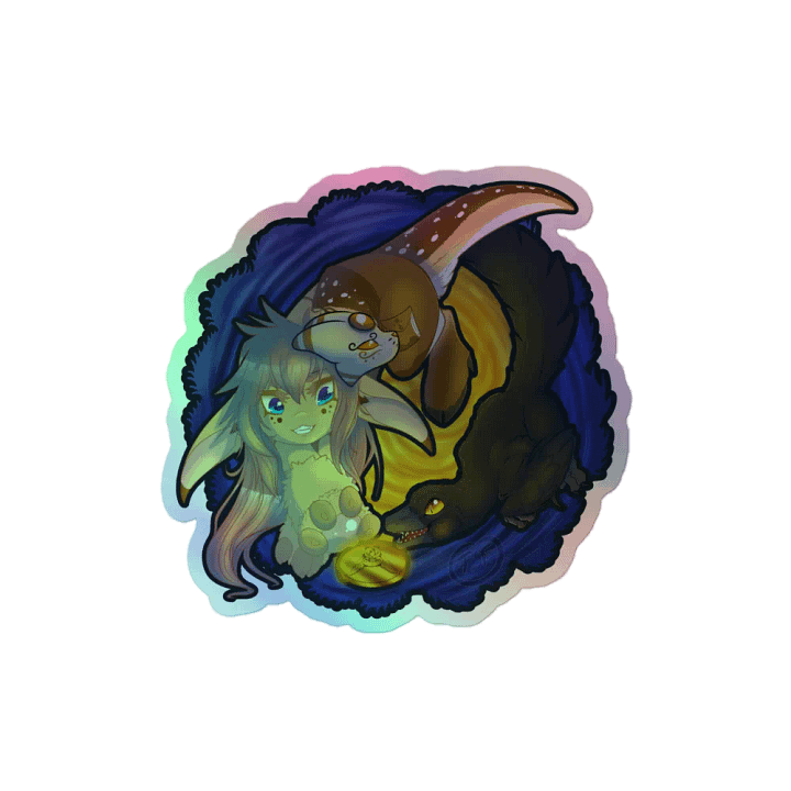 Floppy and Tater Holo Sticker product image (2)