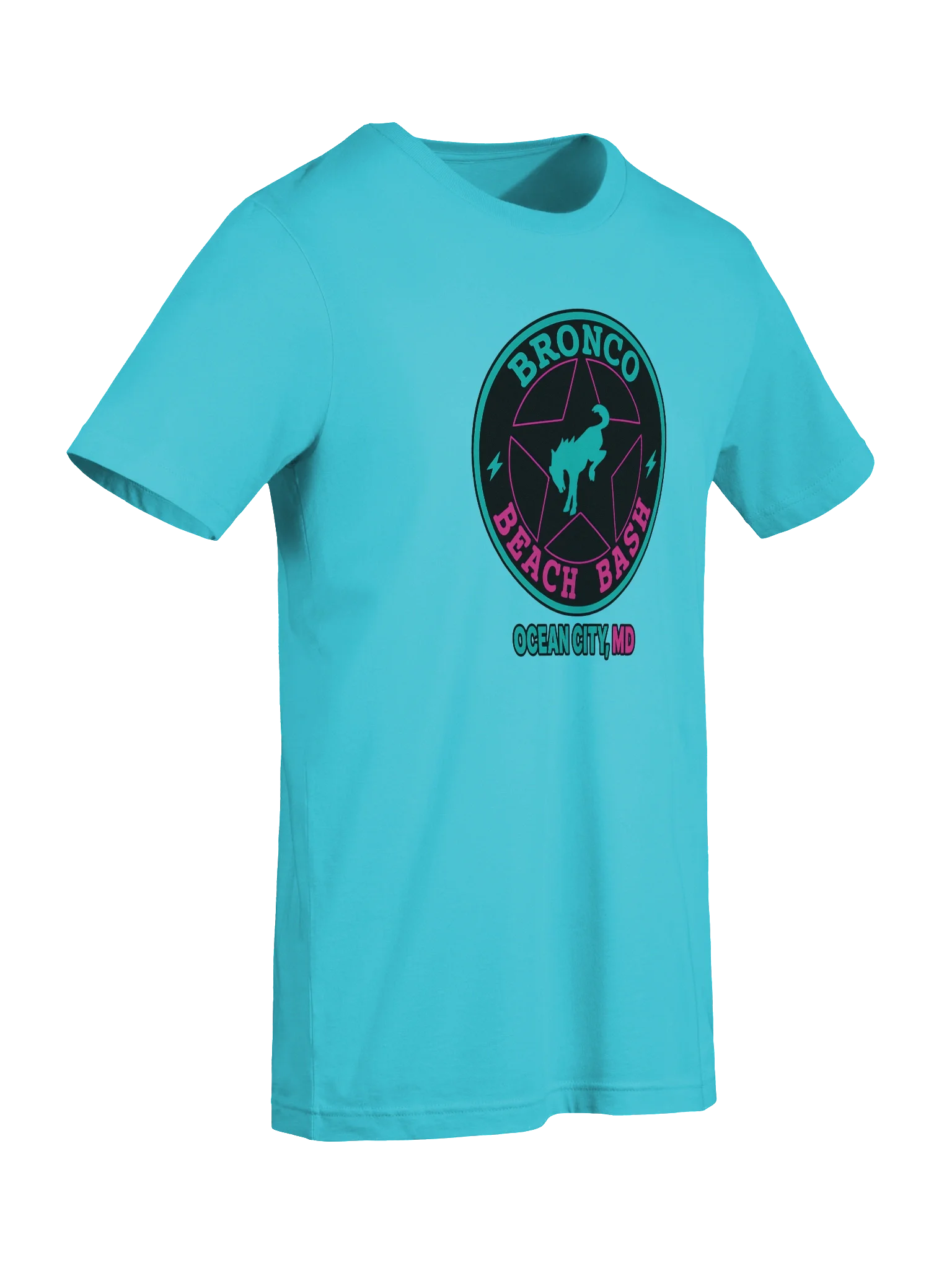 2025 Bronco Beach Bash Ocean City / Destination Bigfoot Bronco Collab | Full Frontal Bella + Canvas Supersoft T-Shirt (Multiple Colors Available) product image (10)