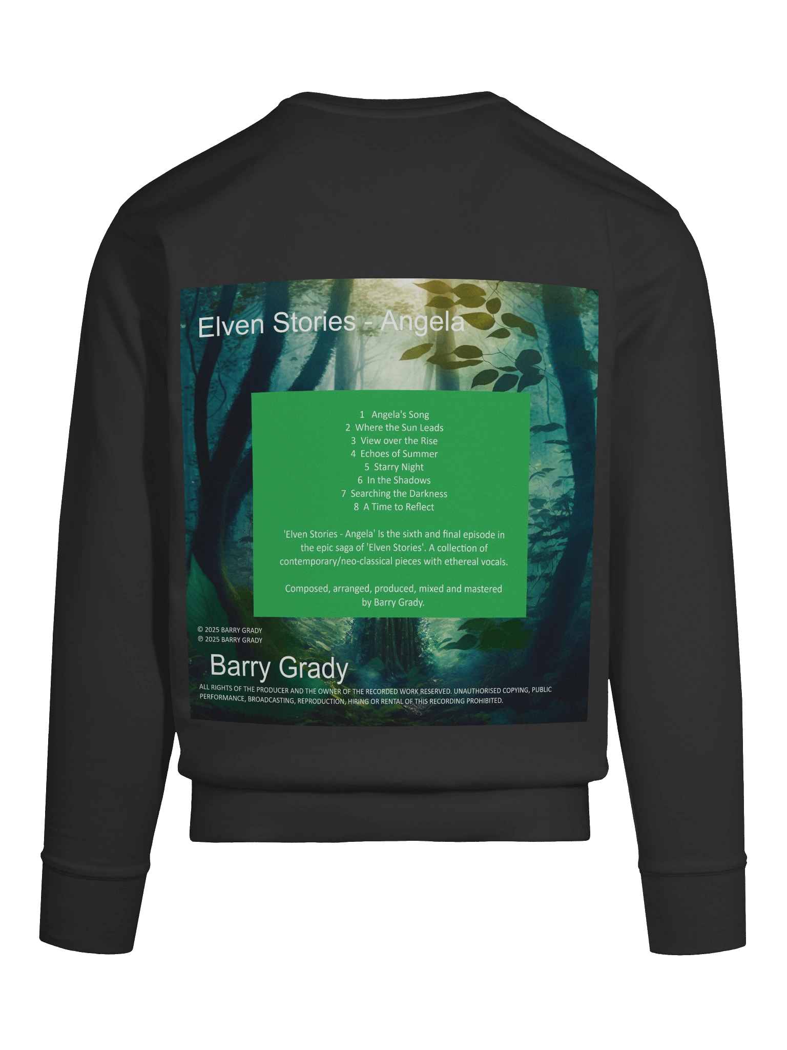 'Elven Stories - Angela' Album Cover Premium Sweatshirt product image (113)