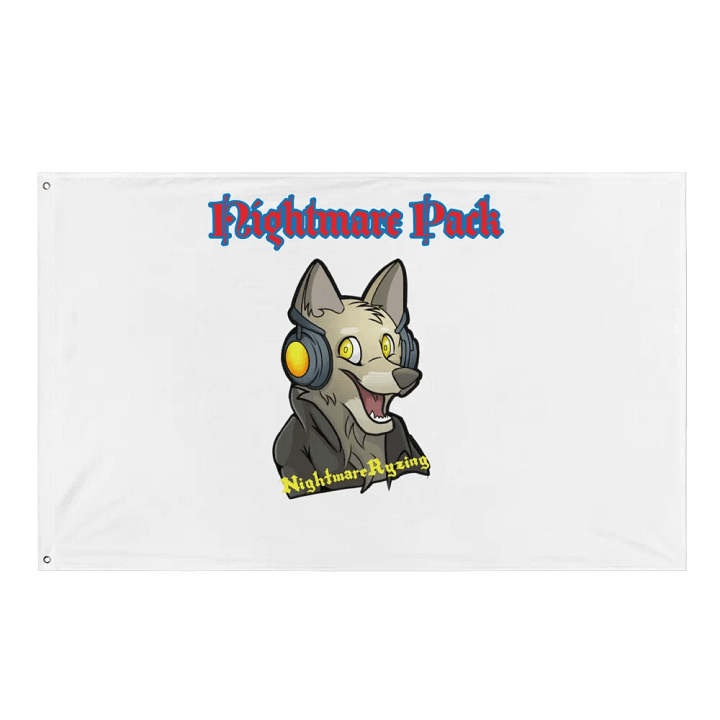 Nightmare Pack Wolf Flag product image (1)