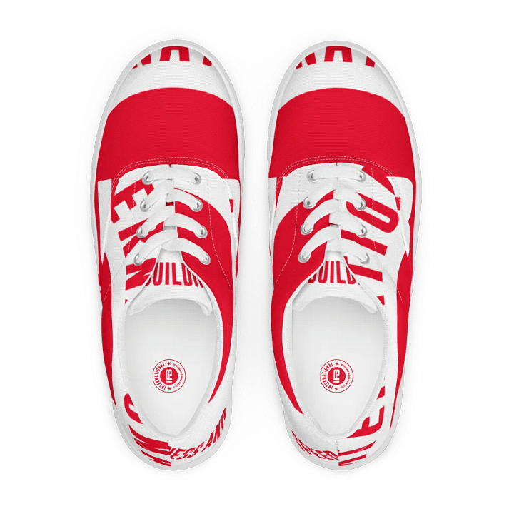 IFBNewsfeed.Org's Men's Lace-Up Canvas Shoes product image (1)