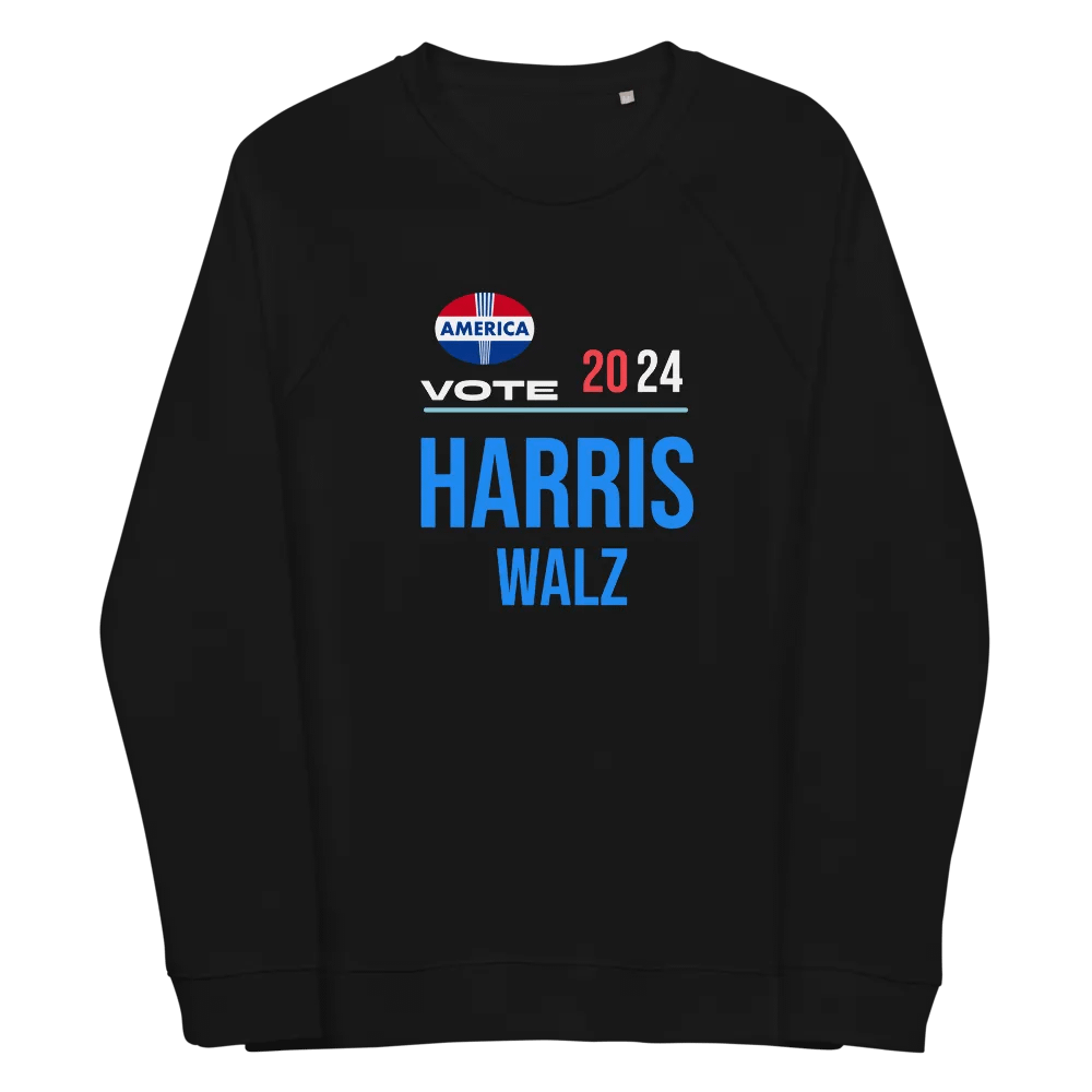 America Vote 2024 Harris Walz Long Sleeve Pullover product image (4)