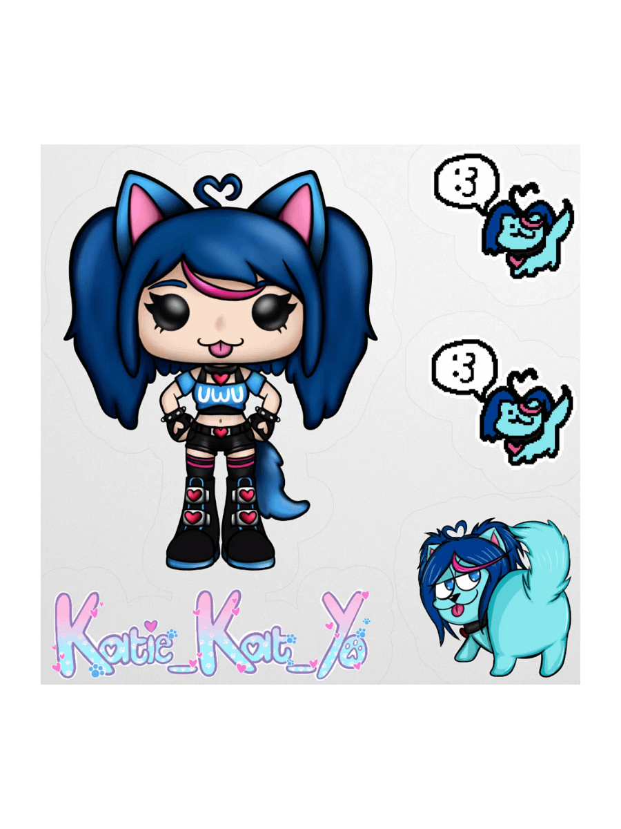 Pop Goes the Katie - Stickers product image (2)