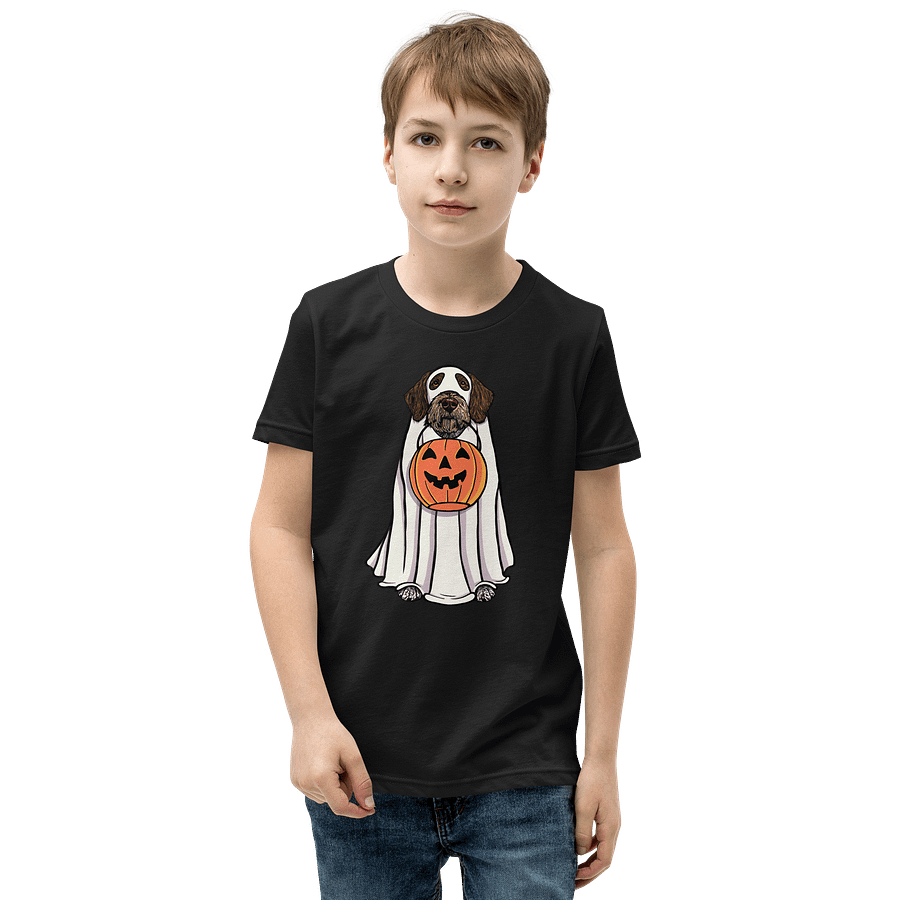 Halloween German Wirehaired Pointer(Liver) Youth T-Shirt product image (1)