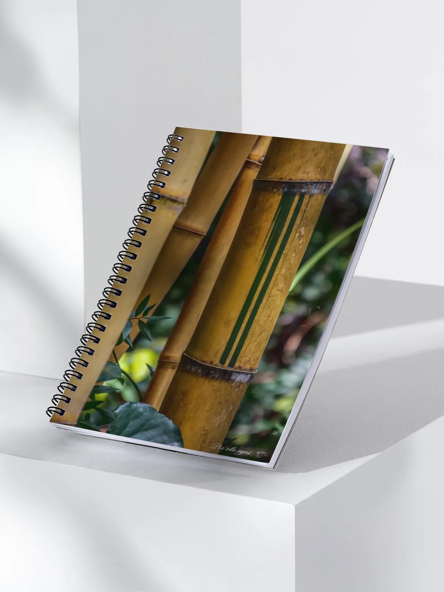 📘 Notebook Collection PURE – Jardin du Rayol – Bambou calligraphié product image (3)