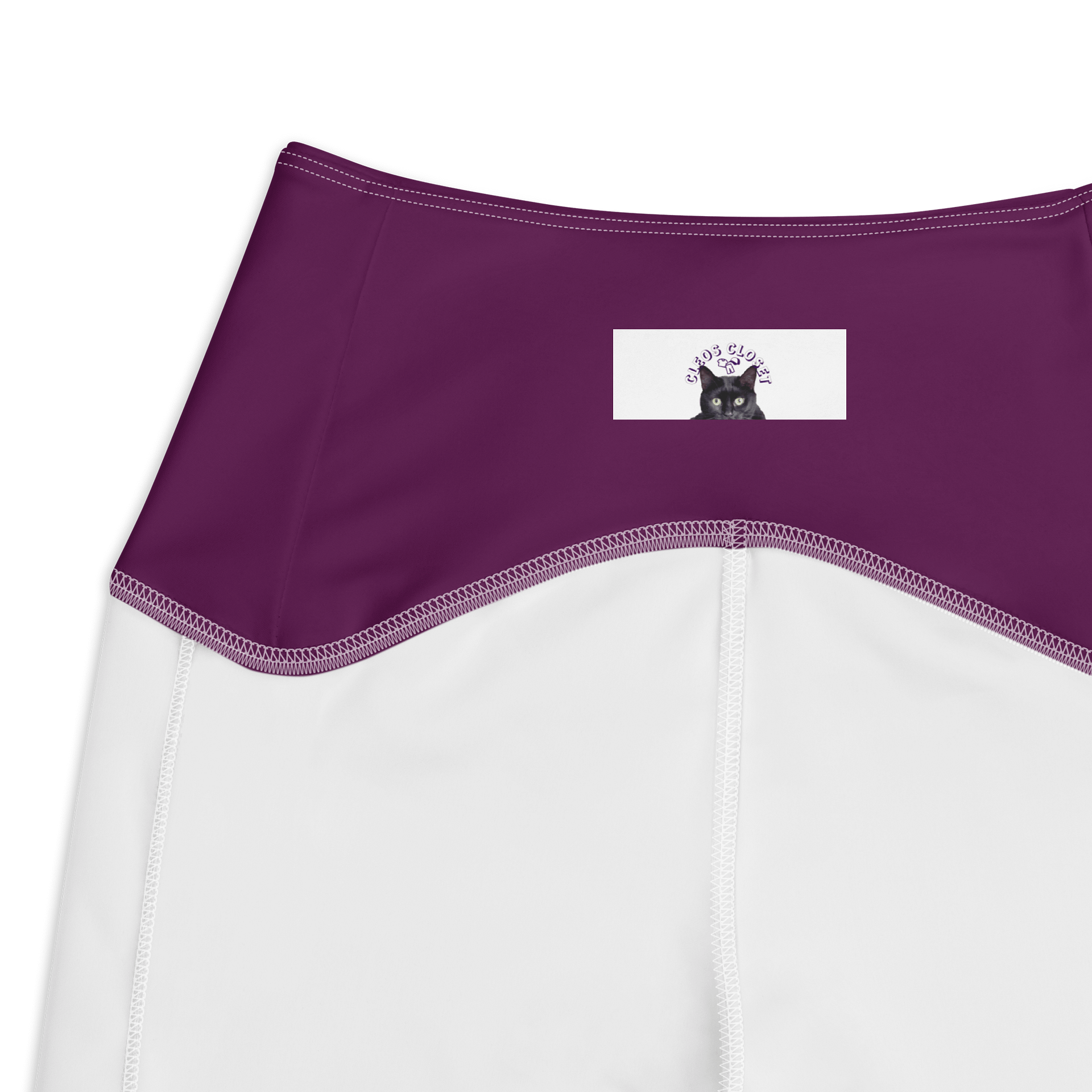 KITTIES ARE LOVE KITTIES ARE LIFE CROSSOVER LEGGING product image (3)