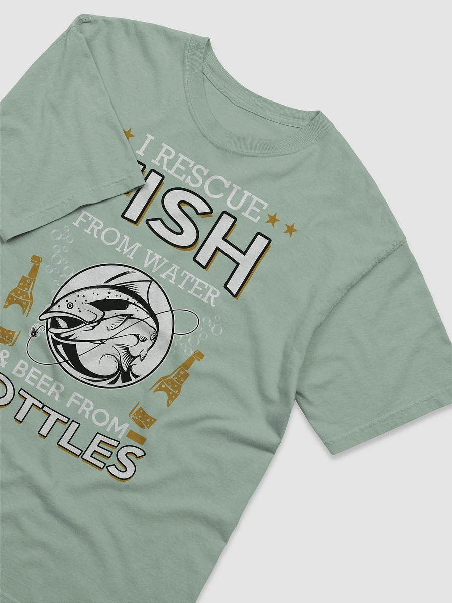 I Rescue Fish from Water & Beer from Bottles - Classic T-Shirt product image (3)