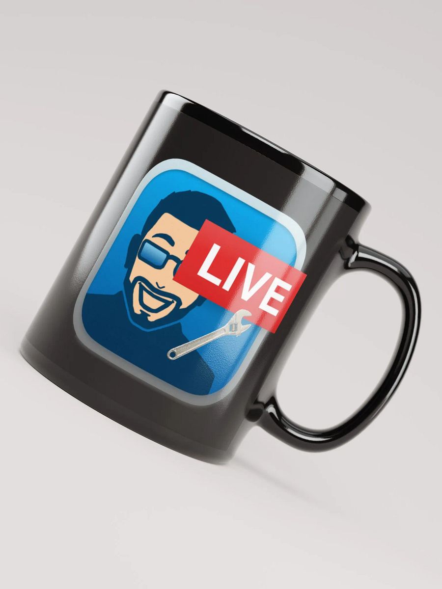 Black Mr. Moderator Ceramic Mug for Lefties product image (4)