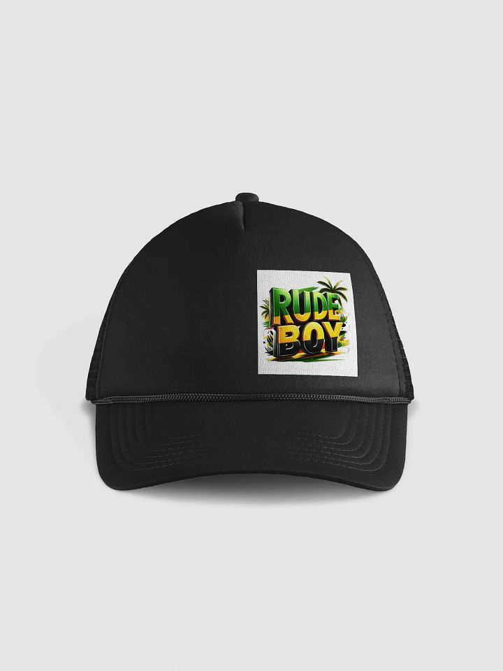 Tropical Vibes RUDE BOY Trucker Hat product image (1)