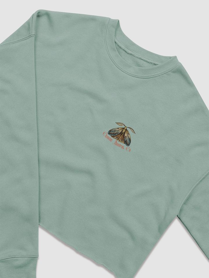 Rebirth Cropped Sweat (Blush Script) product image (4)