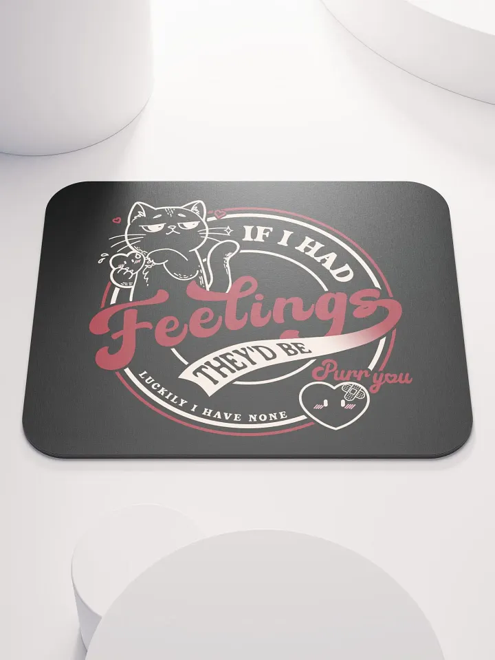 Paws Off My Heart - mouse pad product image (1)