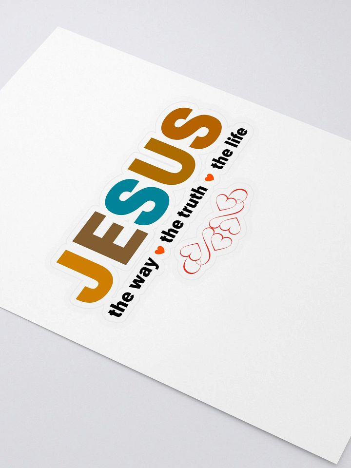 JESUS. THE WAY, THE TRUTH, THE LIFE. product image (2)