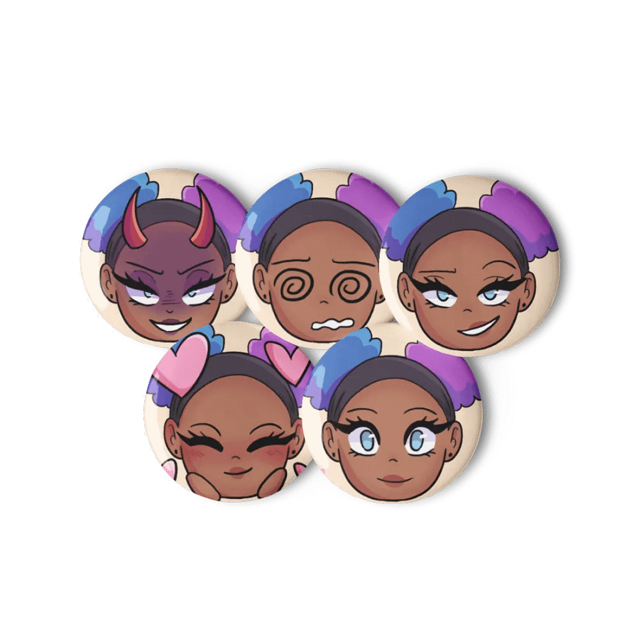 Kayy Emote Pin Set of 5 product image (11)