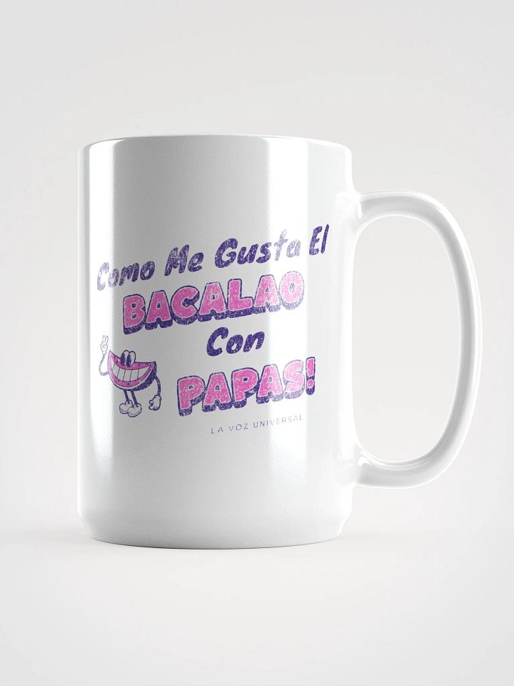 Taza "el bacalao con papas" – Disfruta Cada Momento con Estilo product image (1)