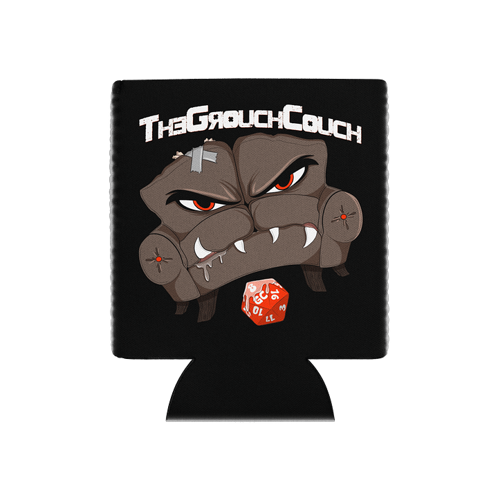 The Grouch Couch Can Coozie – Chaotic Chill Edition product image (1)