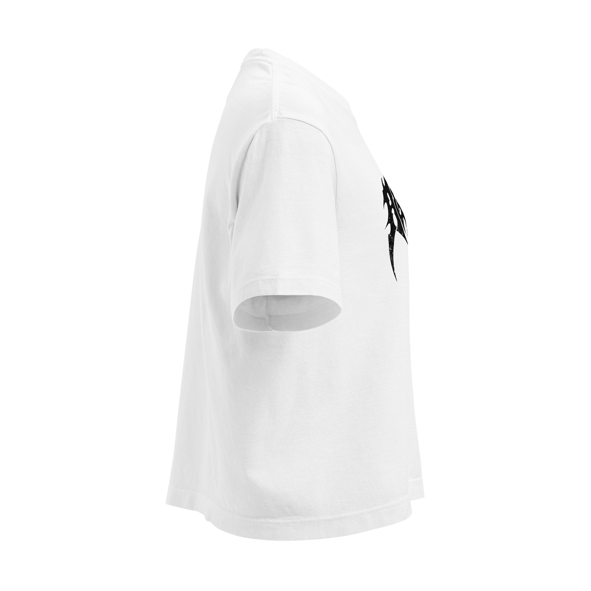 Women's Grunge Tee - Black product image (4)