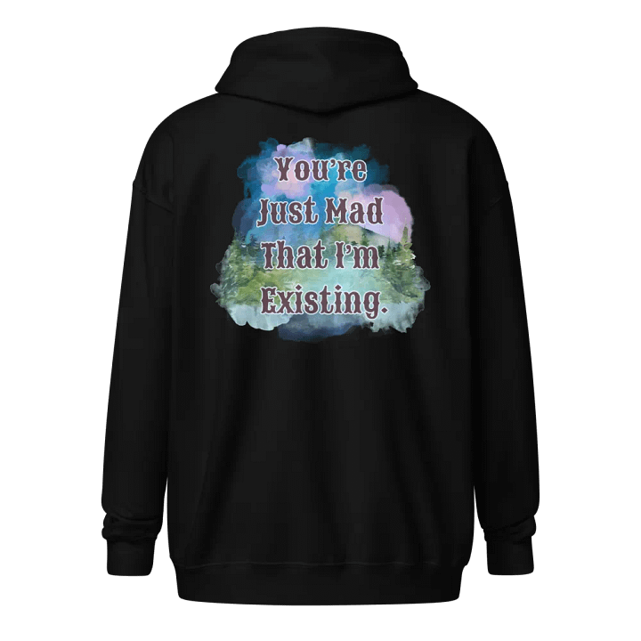 I'm Existing Zip Hoodie product image (1)