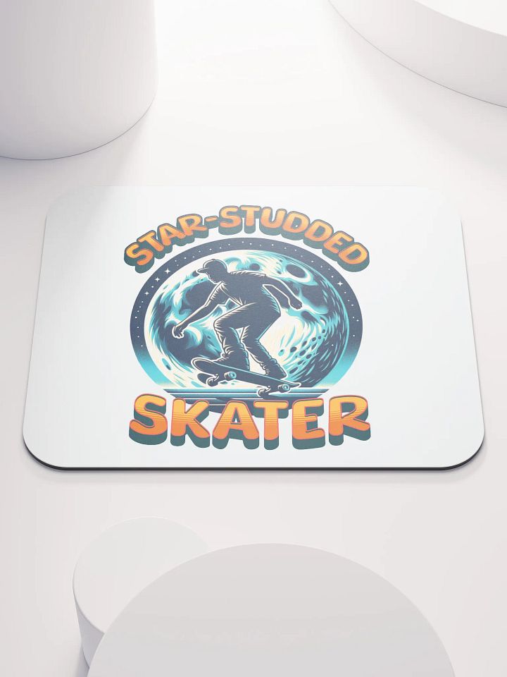 Star-Studded Skater Mouse Pad product image (1)
