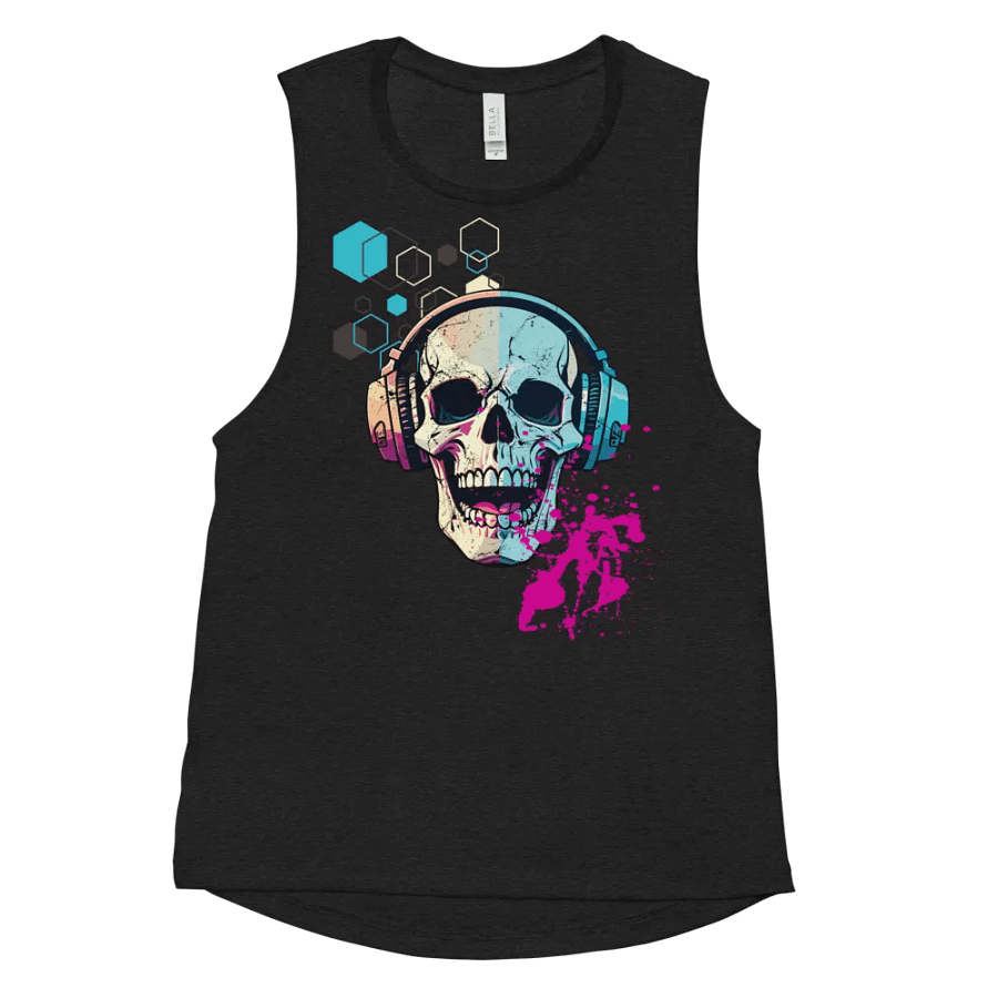 Groove Reaper Fitted Muscle Tank product image (11)