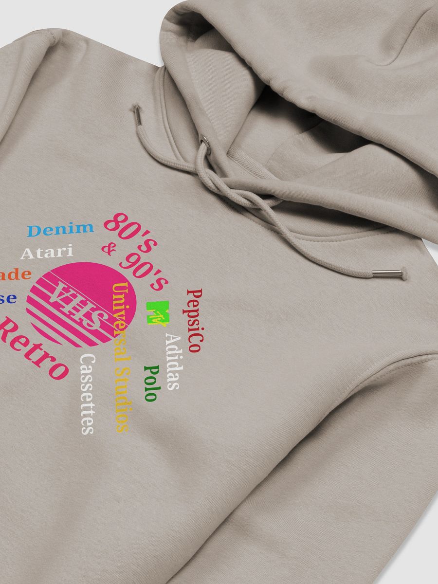 Retro VHS Circle Unisex Hoodie product image (3)