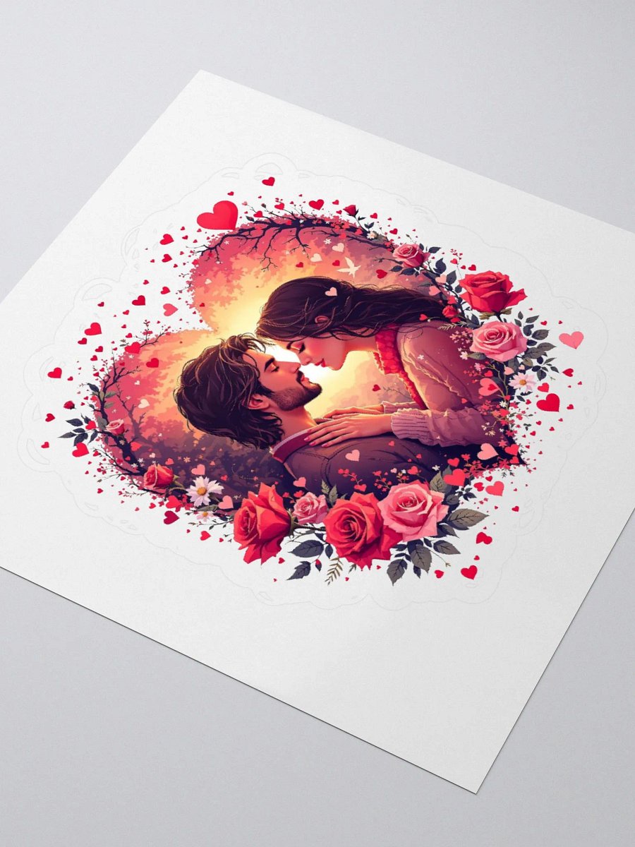 Romantic Rose Kiss Stickers product image (9)