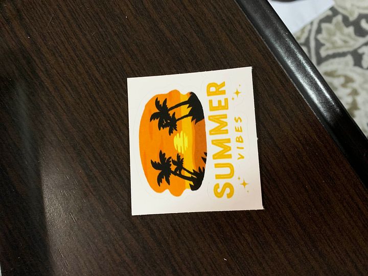 Summer Vibes Sticker product image (1)