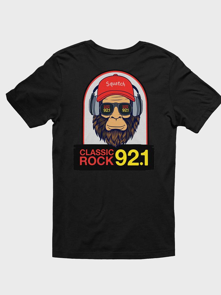 Back Squatch CR921 Black T-shirt product image (2)