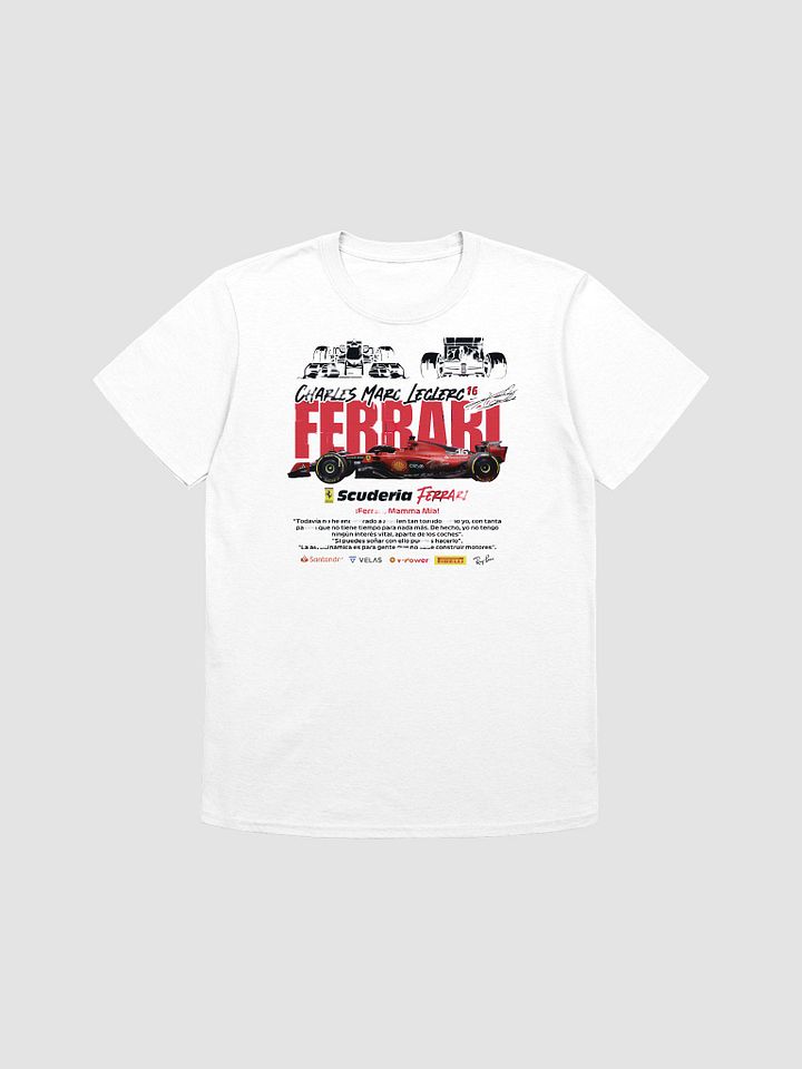 Ferrari F1 Red Race Car Unisex T-Shirt product image (1)