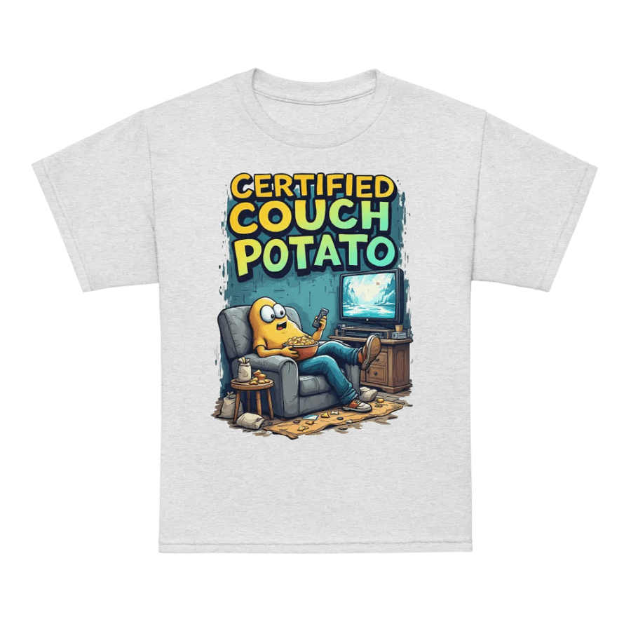 Certified Couch Potato Youth Sports Tee product image (72)