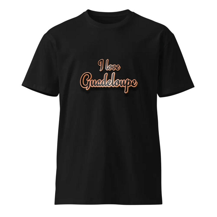 I Love Guadeloupe Stylized T-Shirt product image (1)