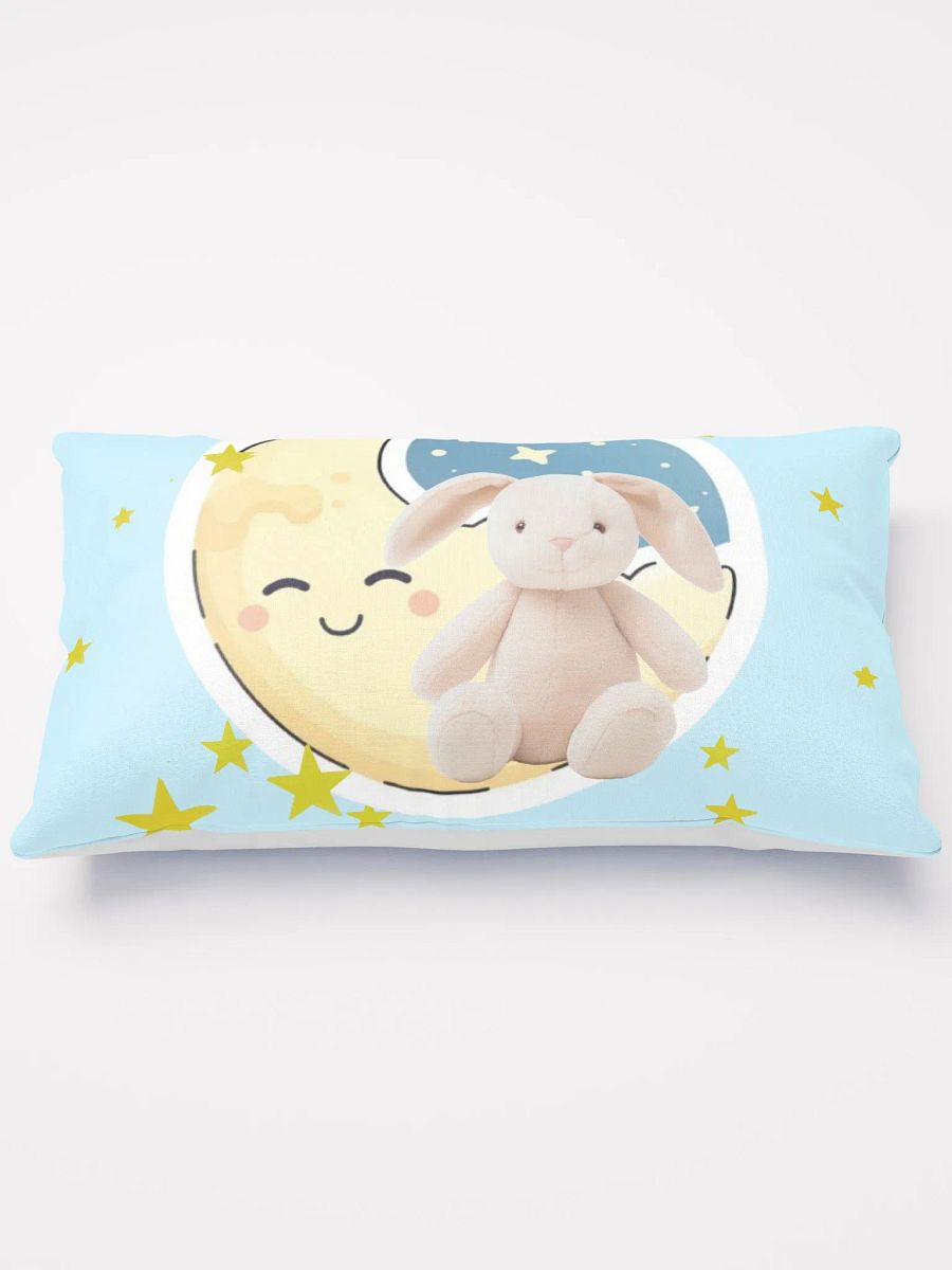 Good Night Rabbit Buddy Throw Pillow product image (3)