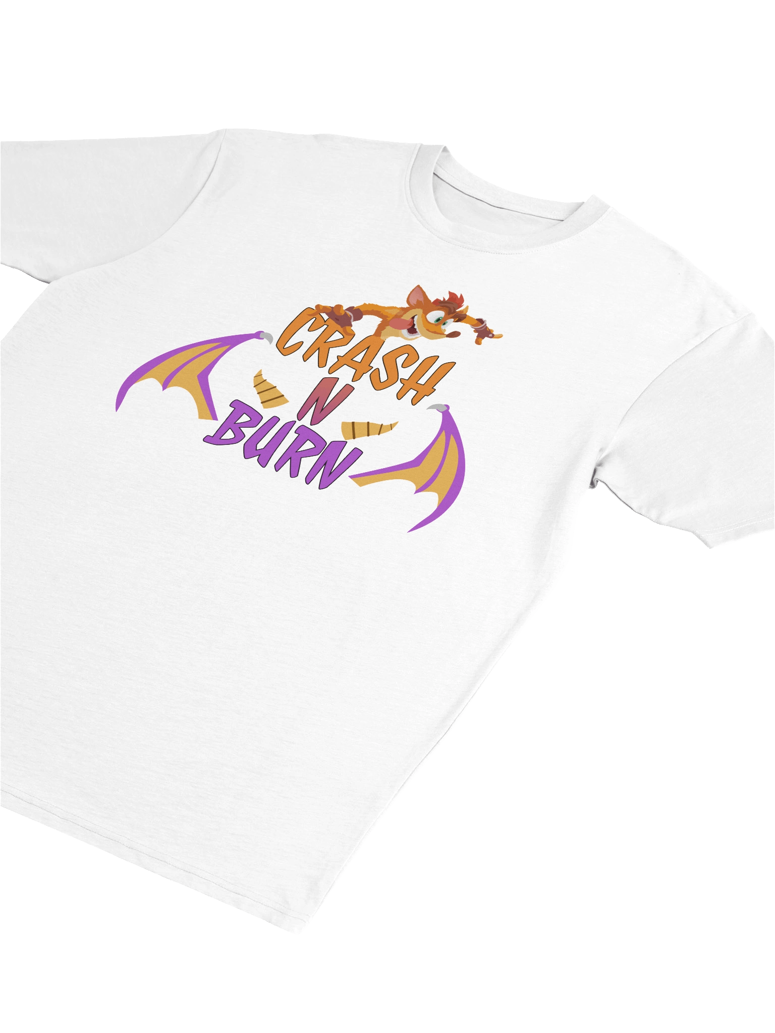 Crash N' Burn T-Shirt Front Design product image (31)