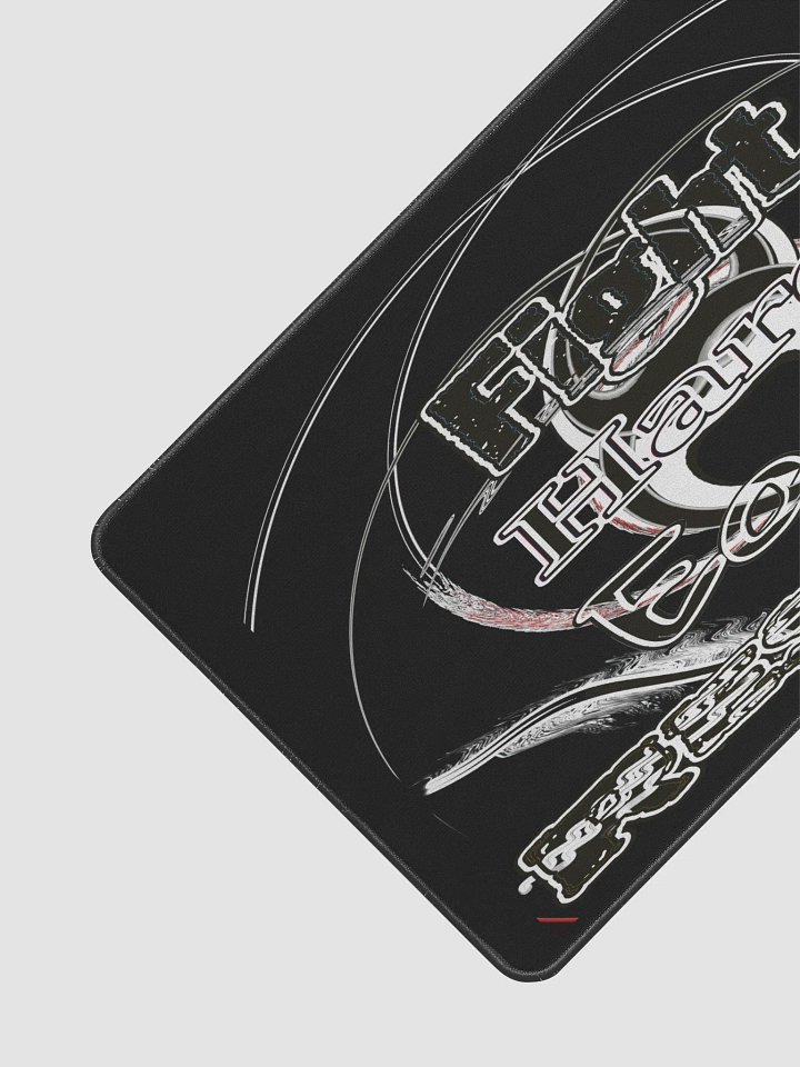 Fight Hard Earn Respect - Black - Desk Mat 12