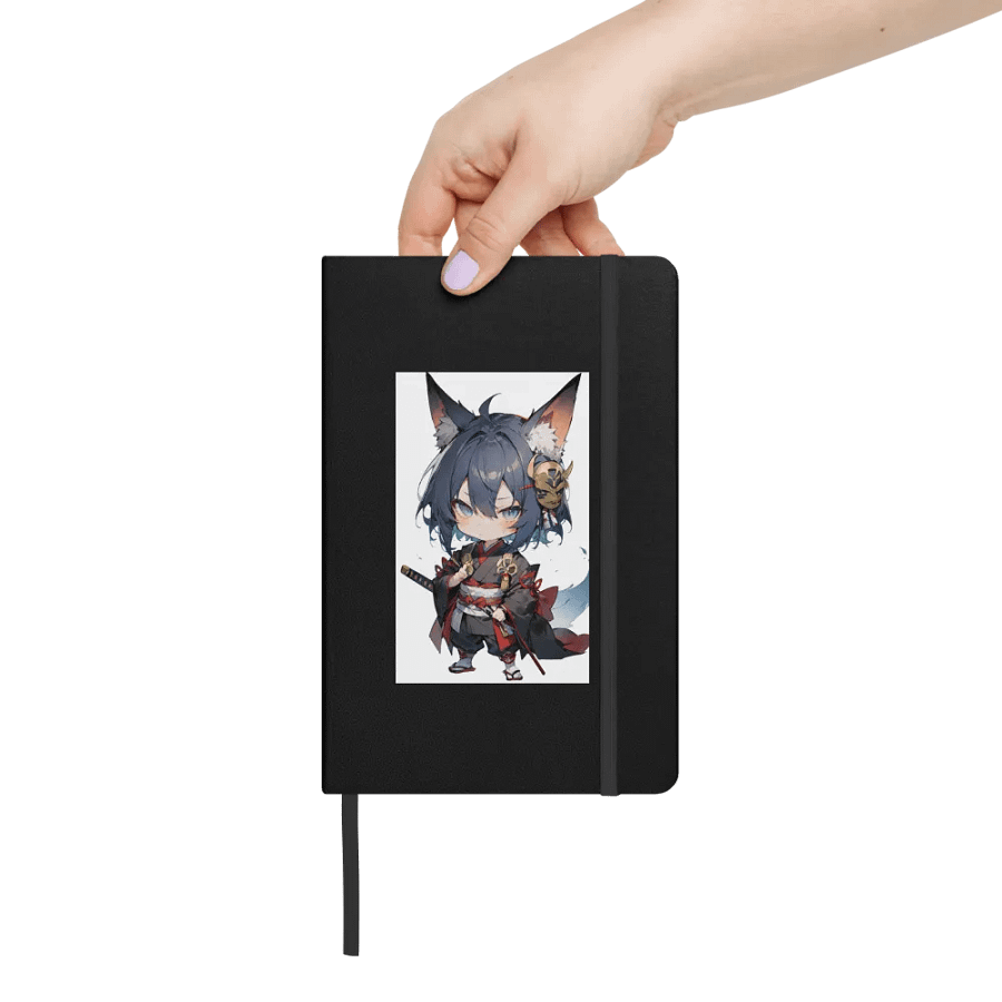 Chibi Fox Warrior Hardcover Notebook product image (7)