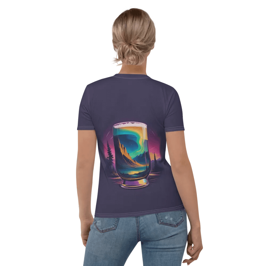 Beer Sunset All Over Print T-shirt product image (3)