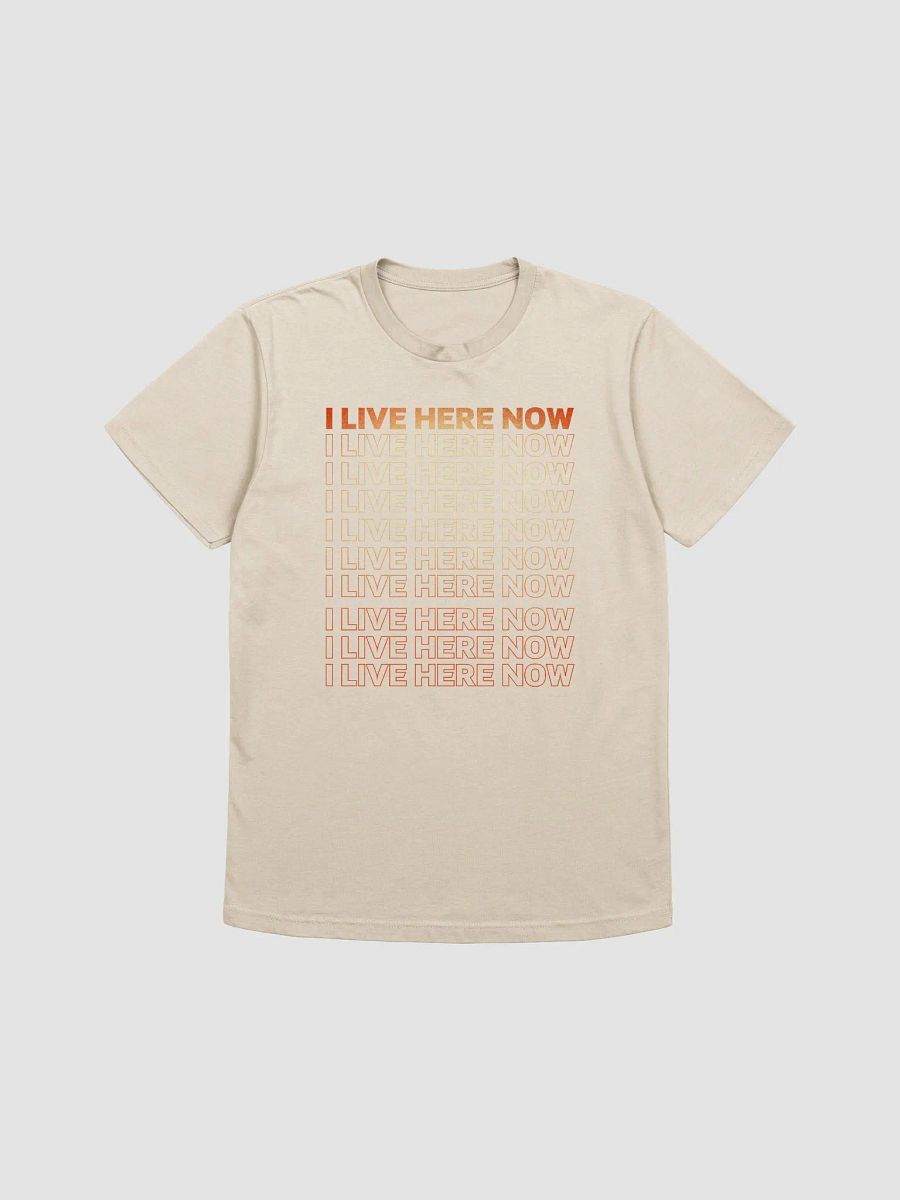 I live here now FONT ONLY T-Shirt product image (7)