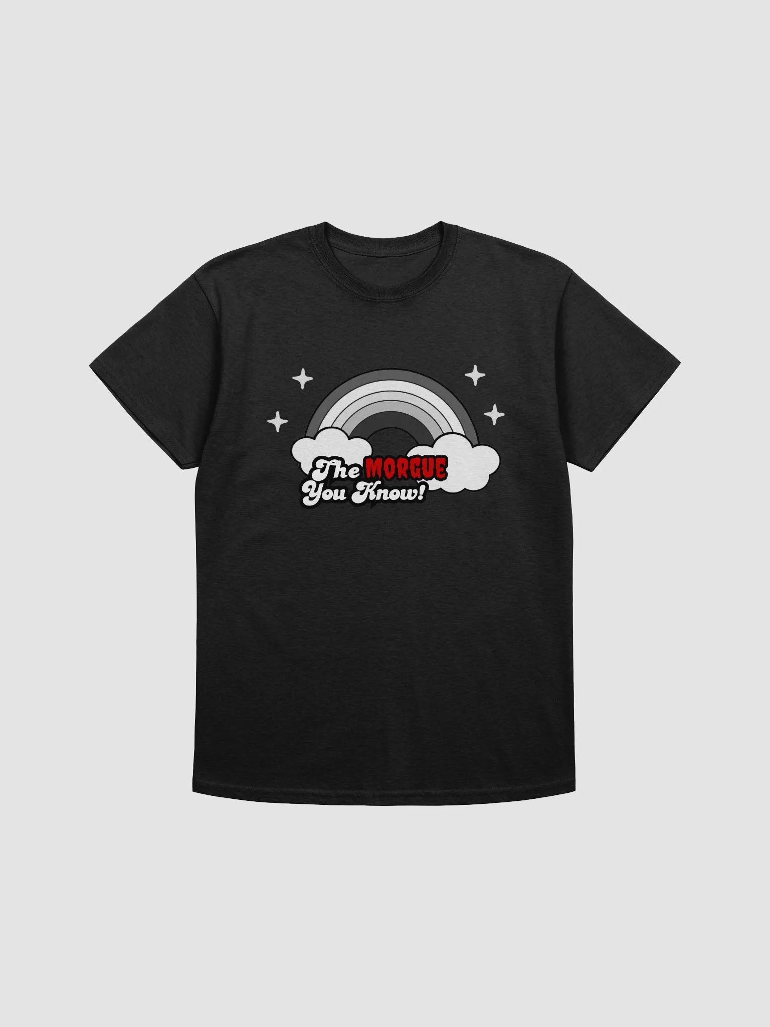 The Morgue You Know T-shirt (red) product image (1)