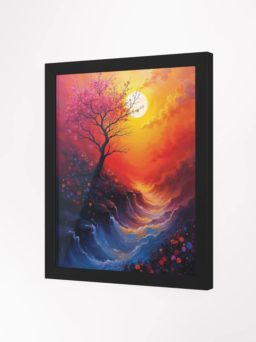 Surreal Sunset Blossom Framed Print product image (19)