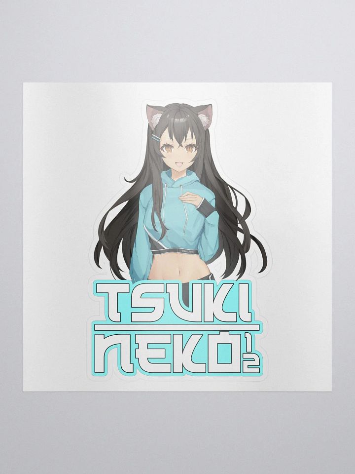 Tsuki Neko Sticker product image (1)