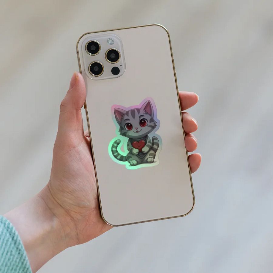 Kitty Love - Holographic Sticker - Legion Series product image (6)