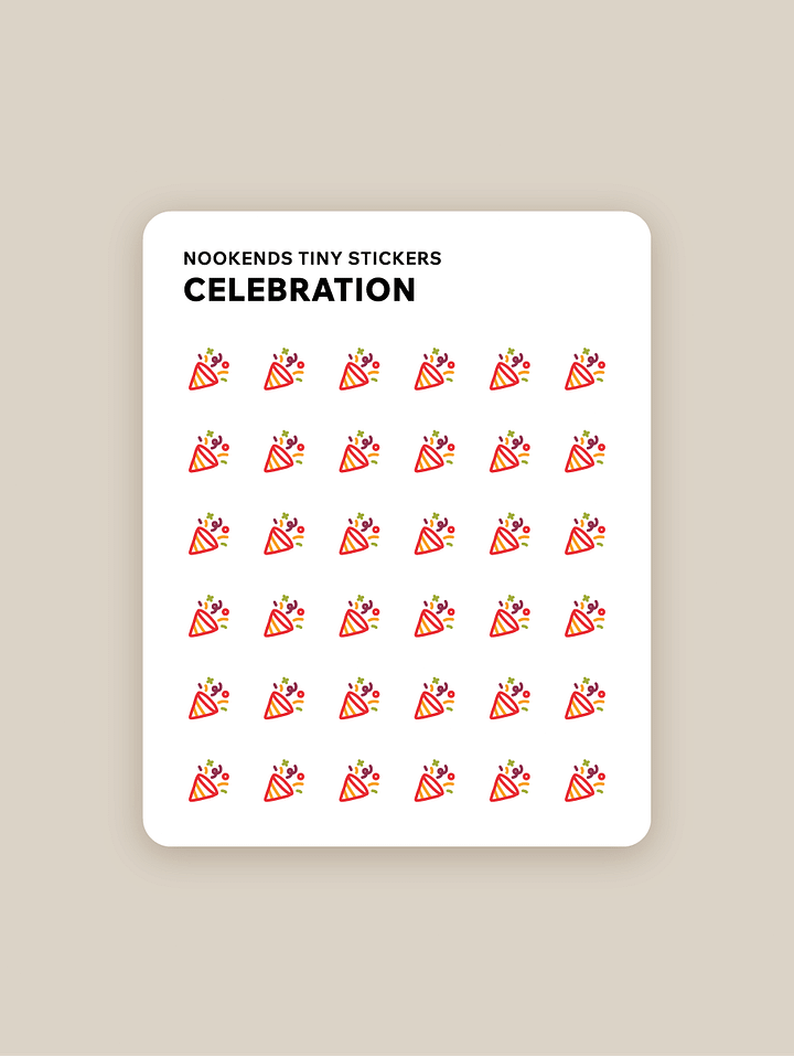 Tiny Stickers: Celebration product image (1)