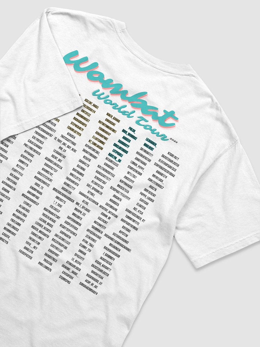 WOMBADDIES GLOBAL T SHIRT product image (6)
