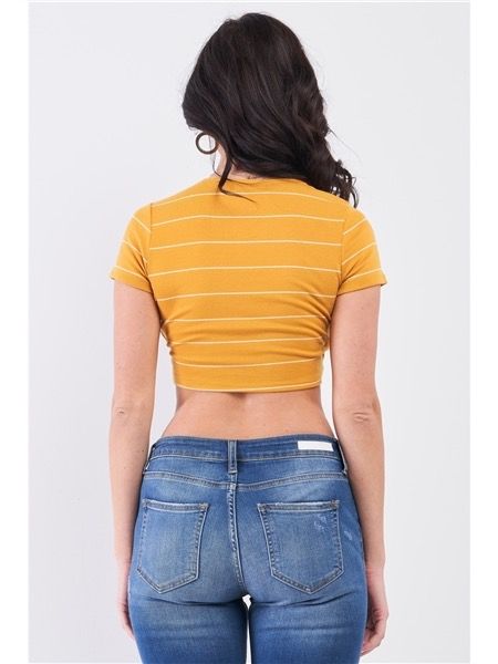 Stripped crop top product image (2)