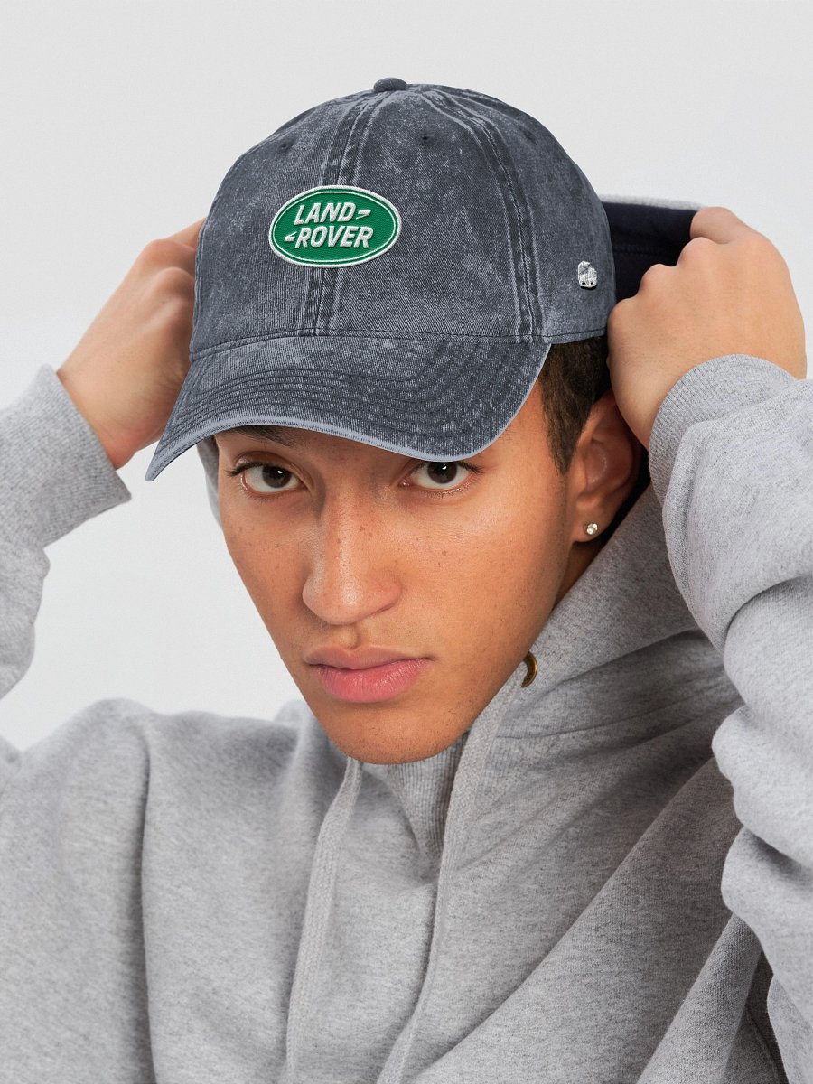 Land Rover Denim Cap| Unisex with Brit Flag and Iconic Defender Logo (Above & Beyond) product image (17)