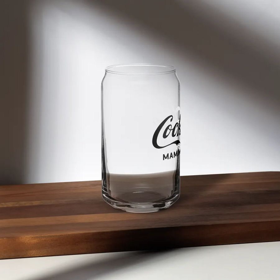 'Cock Zero' Can-Shaped Glass product image (7)