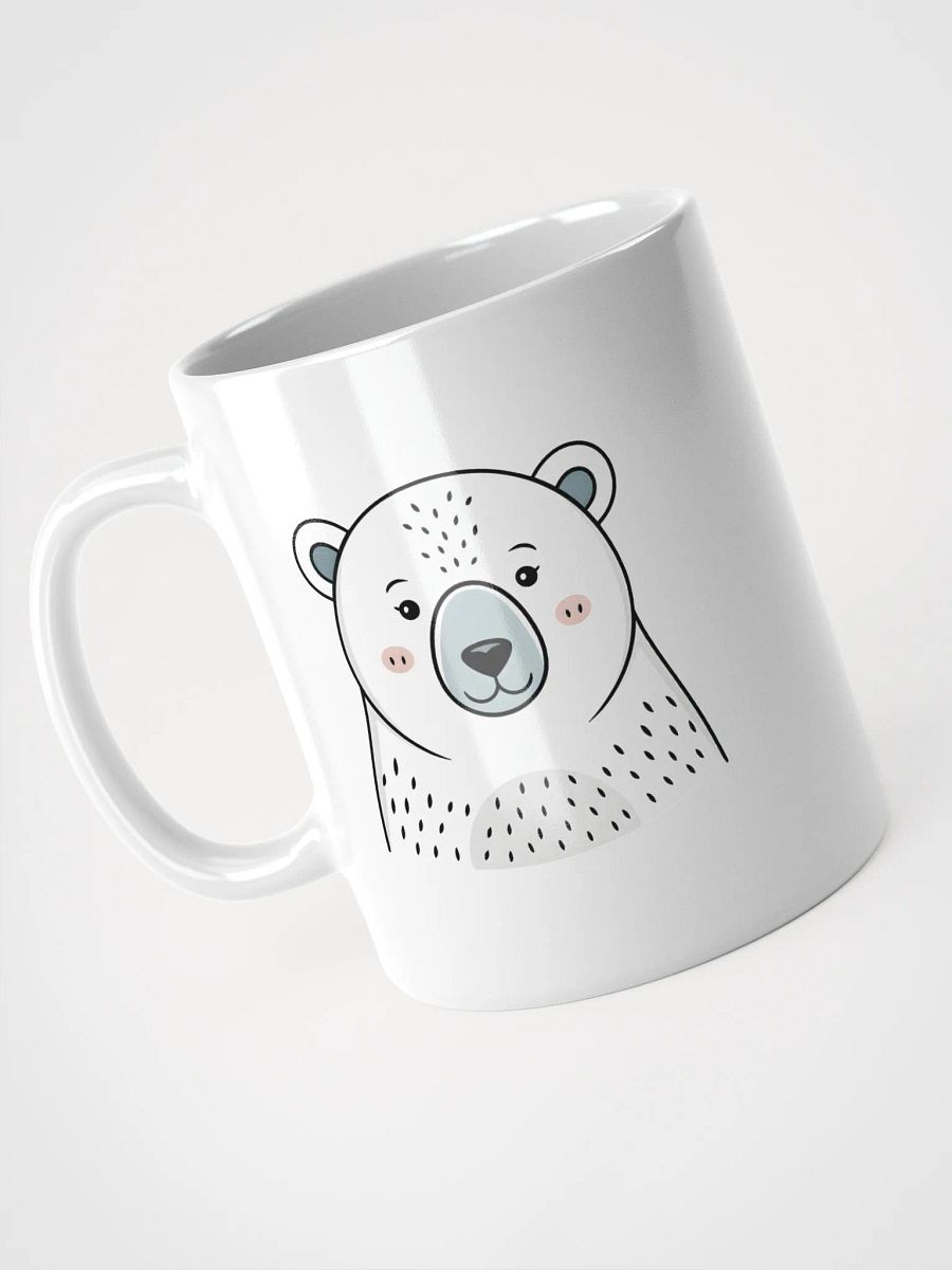 Cute Bear Face Mug | Animal Lover Mug product image (3)