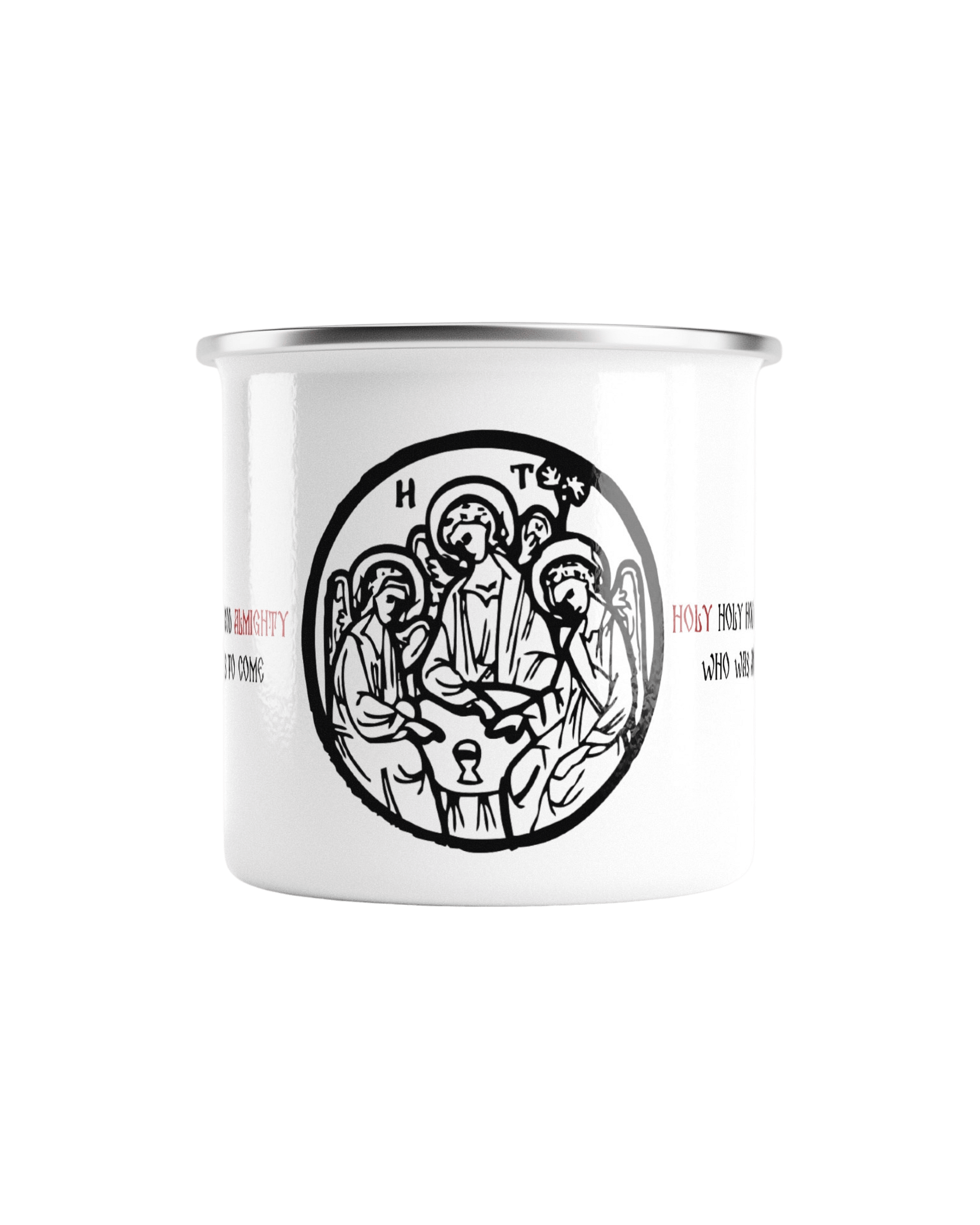 Holy Trinity Enamel Mug product image (1)