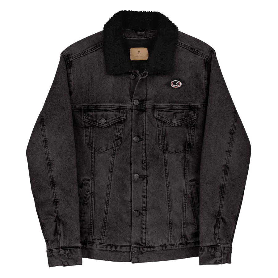Horror Never Sleeps Sherpa Denim Jacket product image (12)