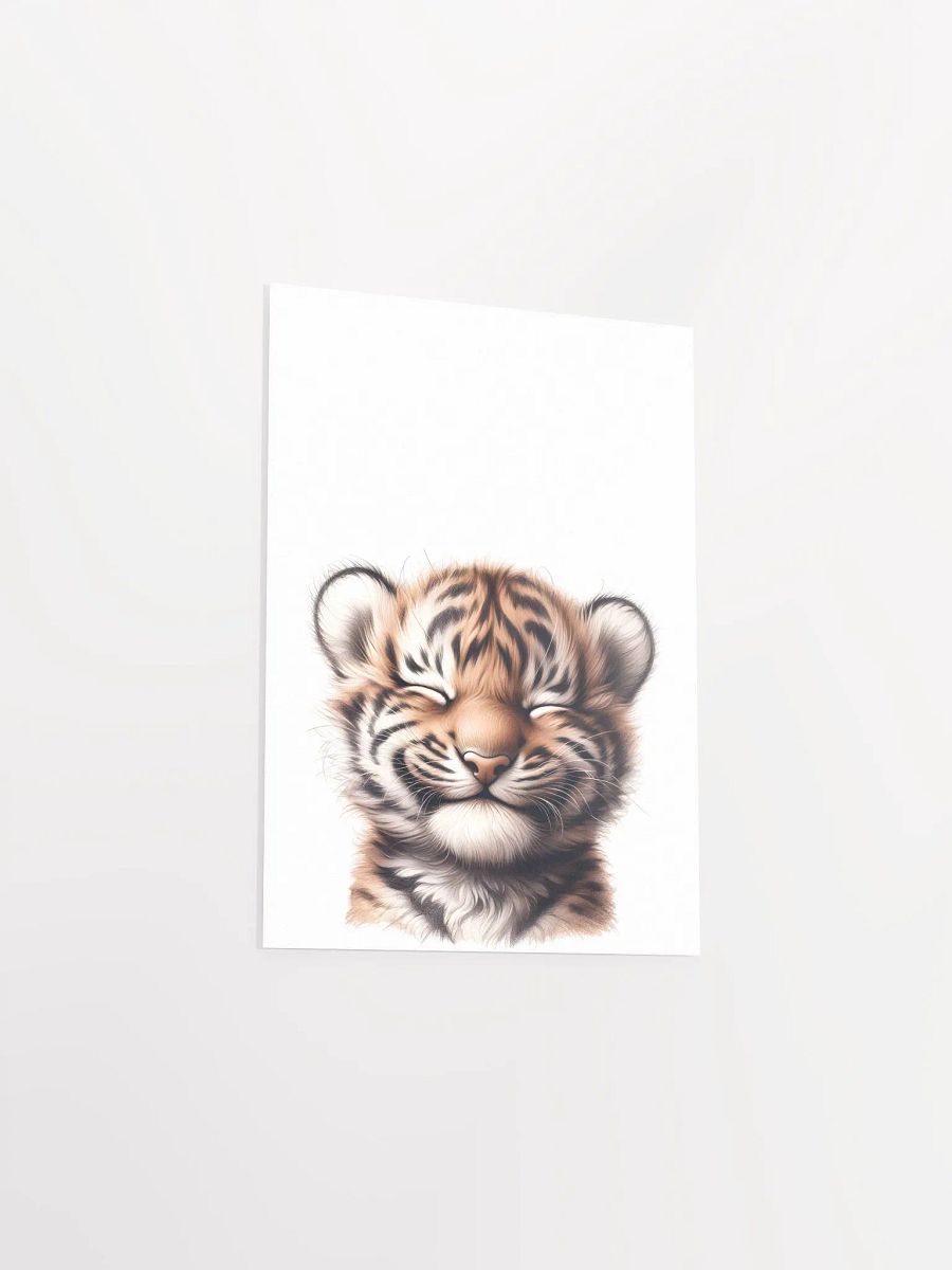 Happy Baby Tiger Nursery Decor Print product image (5)